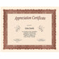 St. James&reg; Certificates, 24 lb Paper, Gioche Red w/ Gold Seals, Pack of 25, 83404 - 83404