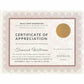 St. James&reg; Certificates, 24 lb Paper, Regent Red w/ Gold Seals, Pack of 25, 83409