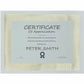 St. James&reg; Elite™ Certificates, Natural Linen with Classic Gold Foil Design, Pack of 12, 83428