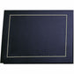 St. James&reg; Classic Linen Certificate Holders with Gold Foil, Navy Blue, Pack of 5, 83434
