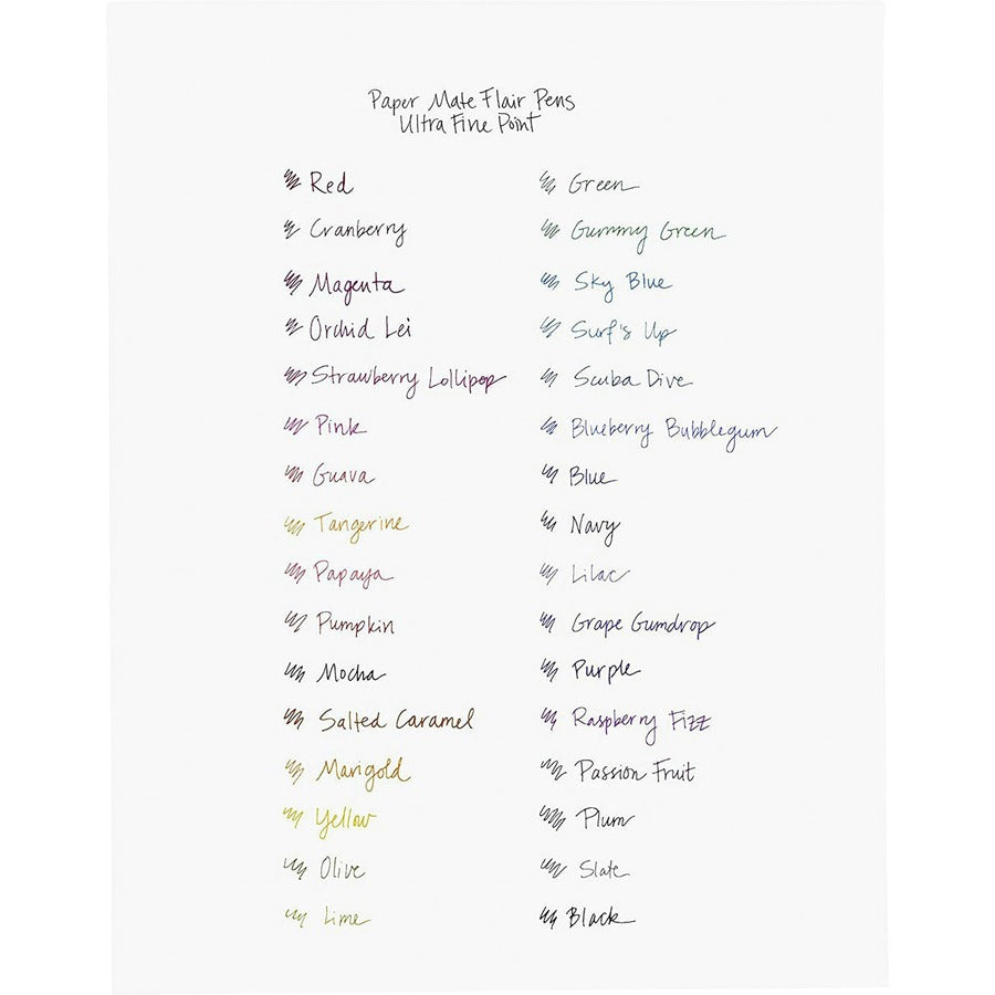 Paper Mate Flair Point Guard Felt Tip Marker Pens - 8430152