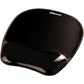 Fellowes Crystals&trade; Gel Mousepad Wrist Support Black - 9112101