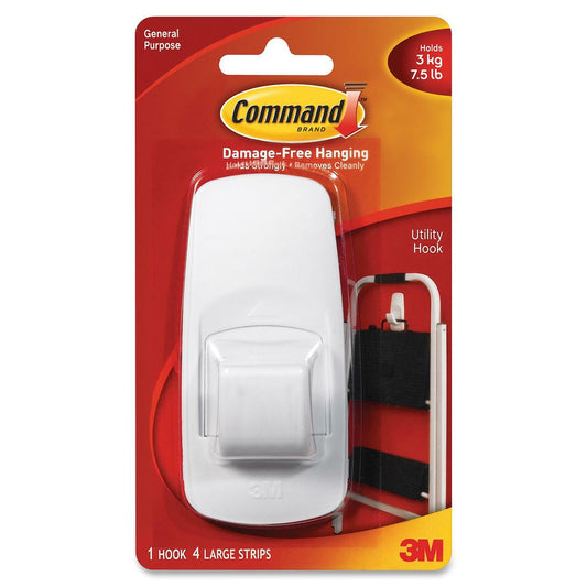 3M Reusable Command Adhesive Strip Hook