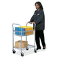 Safco Wire Mail Cart - 5235GR