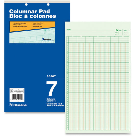 Blueline Columnar Pad