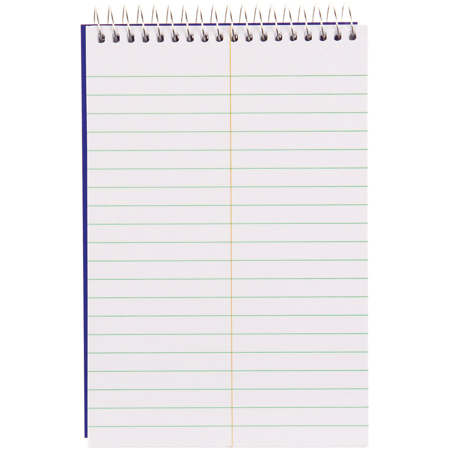 Blueline White Paper Wirebound Steno Pad - AT12B