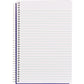 Blueline White Paper Wirebound Steno Pad - AT35B