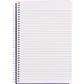 Blueline White Paper Wirebound Steno Pad - AT35B