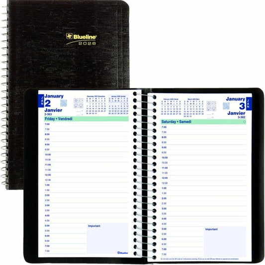 AGENDA 1D/P.SPI.ENG.8X5 BK