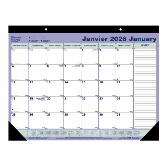 CALEN.DESKPAD MONTH.BIL.