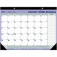Blueline Monthly Desk Pad Calendar, 21-1/4" x 16" , Bilingual