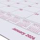 Brownline Monthly Desk Pad Calendar Refill, 23-1/2" x 18-1/4" , English - C191924R