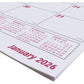 Brownline Monthly Desk Pad Calendar Refill, 23-1/2" x 18-1/4" , English - C191924R