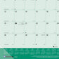 Blueline Canadian Provinces Monthly Desk Pad Calendar, 22" x 17" , Bilingual - C192118