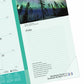 Blueline Canadian Provinces Monthly Desk Pad Calendar, 22" x 17" , Bilingual - C192118