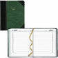 Blueline Traditional Daily Planner, 8" x 6-1/2" , English, Green