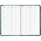 Blueline Traditional Daily Planner, 13-3/8" x 8" , English, Green - C530F