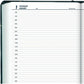 Blueline Traditional Daily Planner, 13-3/8" x 8" , English, Green - C530F