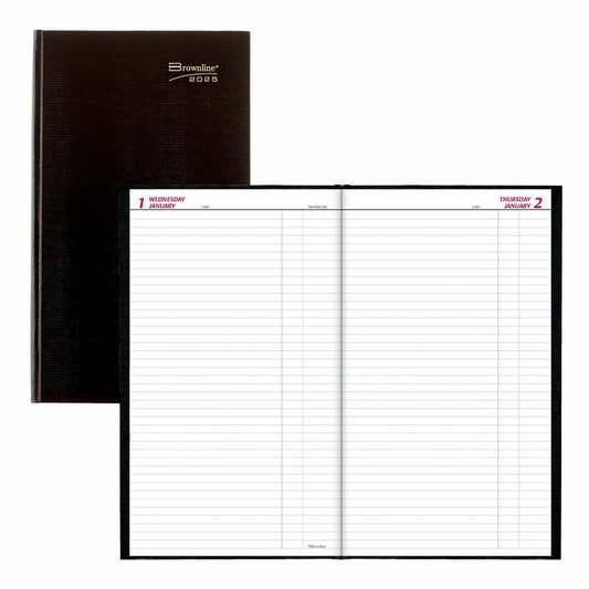 DAILY JRNL 13.5X8.3 ENG.BLK