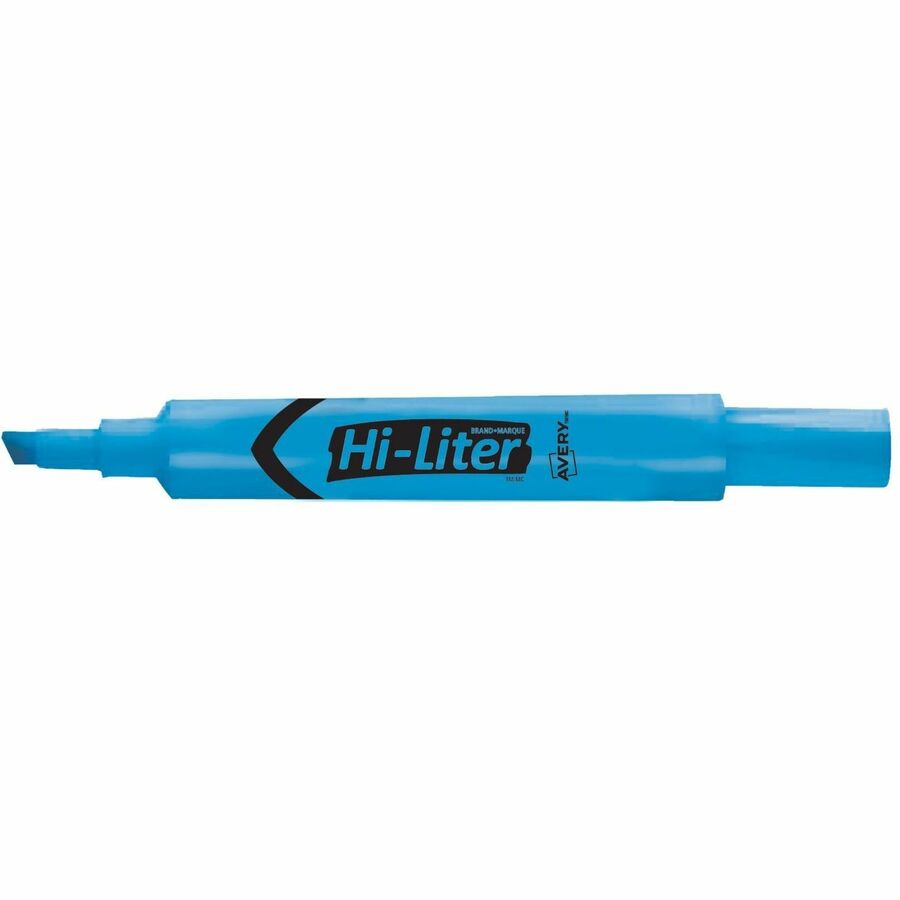 Avery&reg; Desk Style HI-LITER&reg;, Fluorescent Blue - C83503