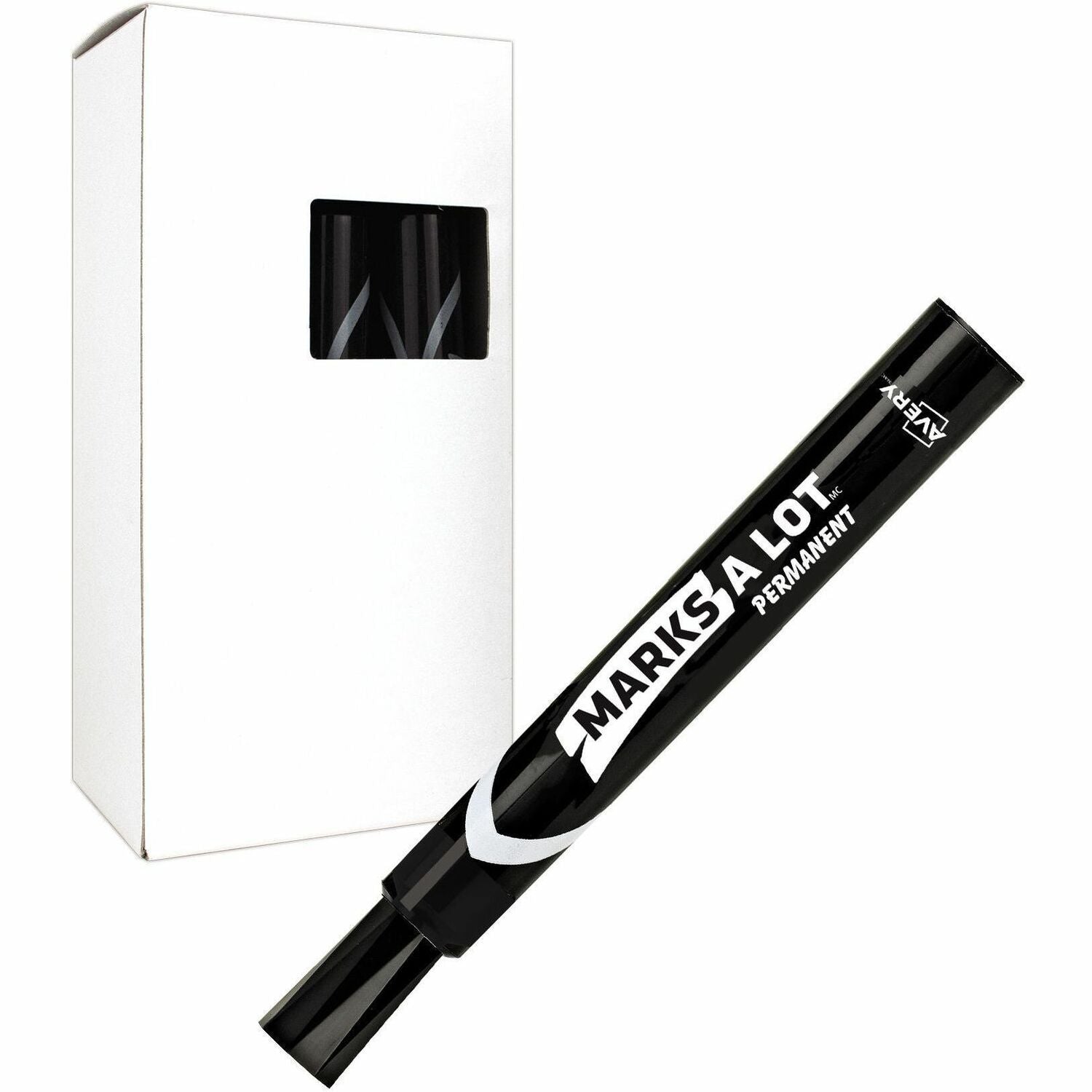 Avery&reg; Marks-A-Lot&reg; Permanent Chisel Tip Marker, Large