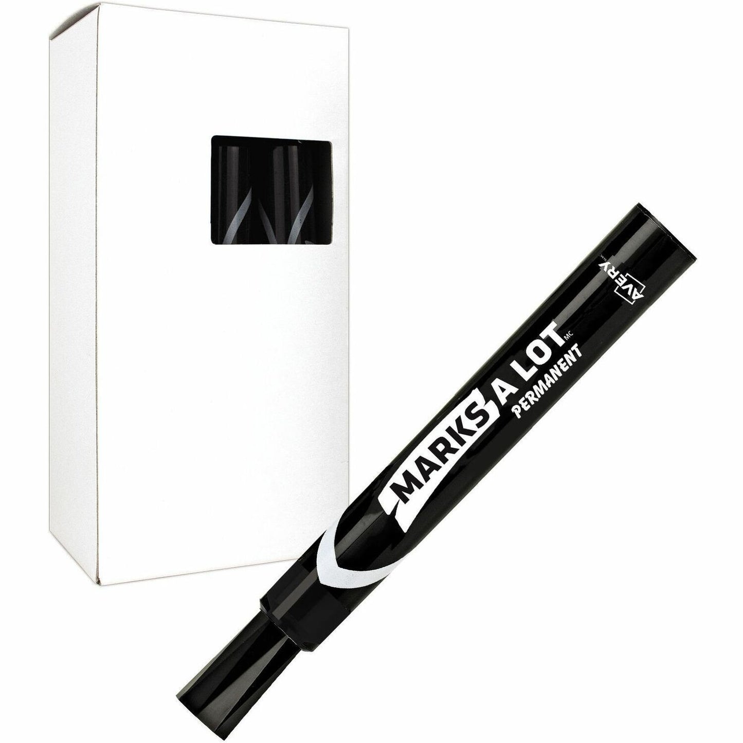 Avery&reg; Marks-A-Lot&reg; Permanent Chisel Tip Marker, Large