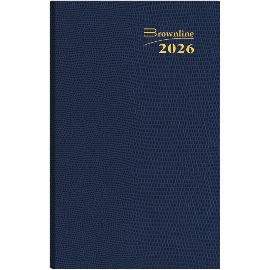 Brownline Daily Pocket Planner, 4-3/4" x 3" , English, Assorted Colours - CB301ASX