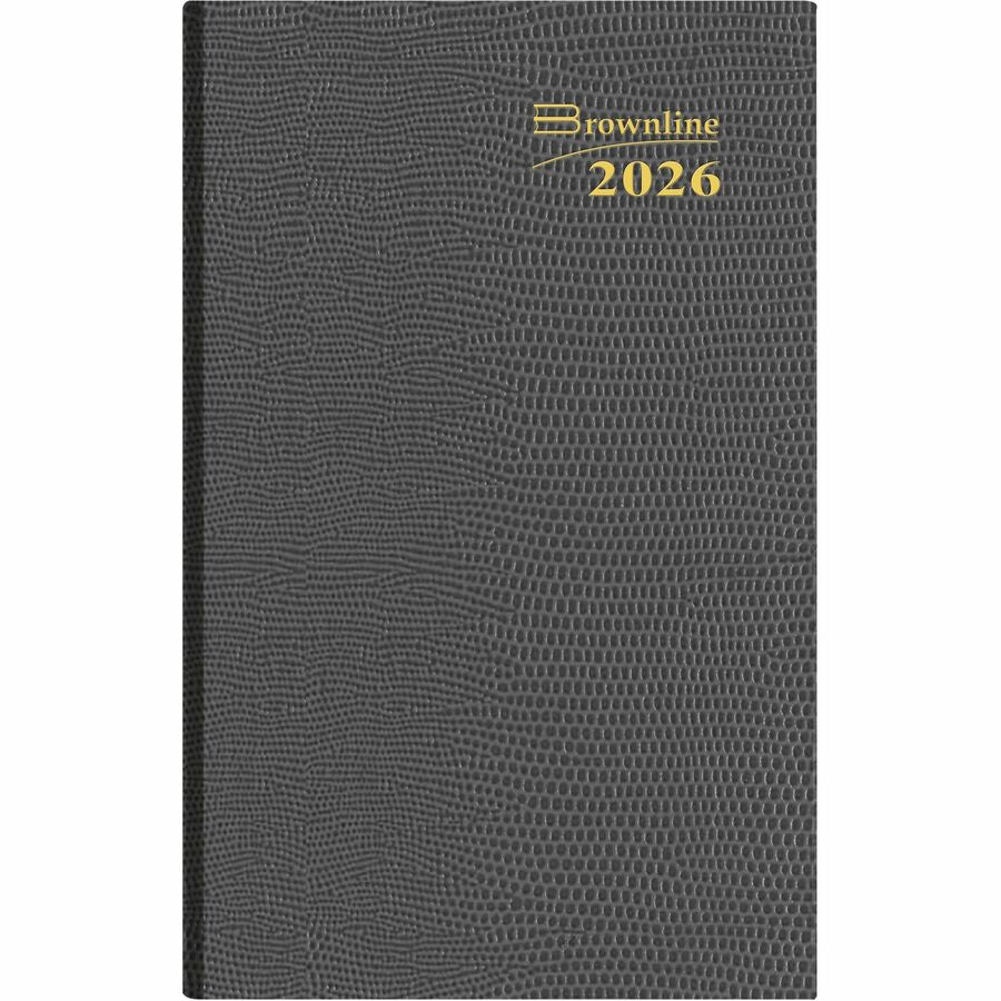 Brownline Daily Pocket Planner, 4-3/4" x 3" , English, Assorted Colours - CB301ASX