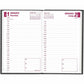 Brownline Daily Pocket Planner, 4-3/4" x 3" , English, Assorted Colours - CB301ASX