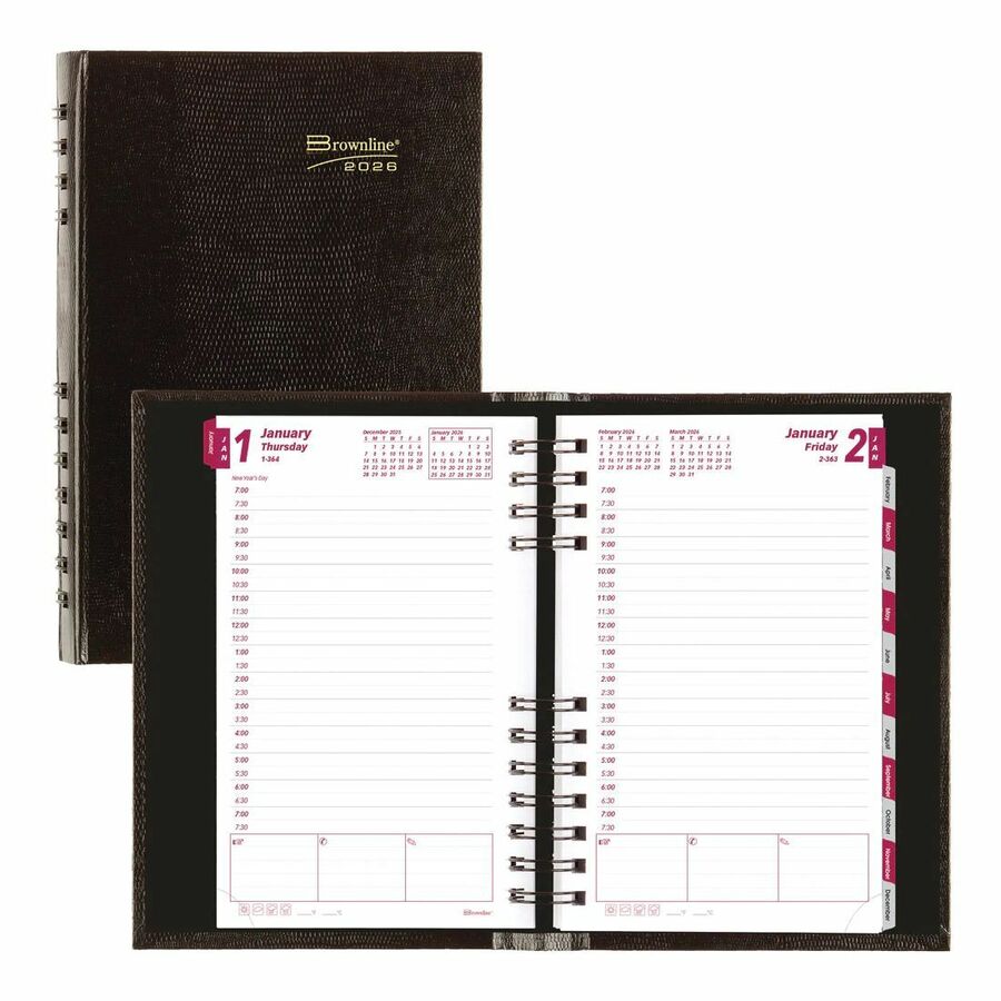 C-PRO DAY AGENDA 8X5" EN.BLK