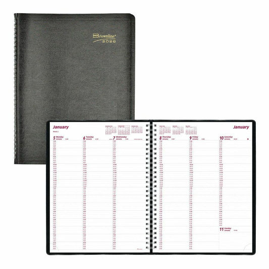 WEEKLY PLANNER EN 11X8.5" BLK