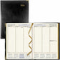 Brownline Executive Weekly Planner, 10-3/4" x 7-3/4" , Trilingual, Black
