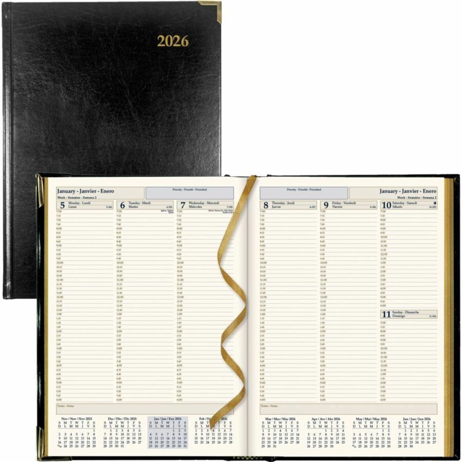 AGENDA EXEC.TRI.10.25X8.25 BK