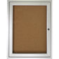 Ghent 1-door Enclosed Indoor Bulletin Board