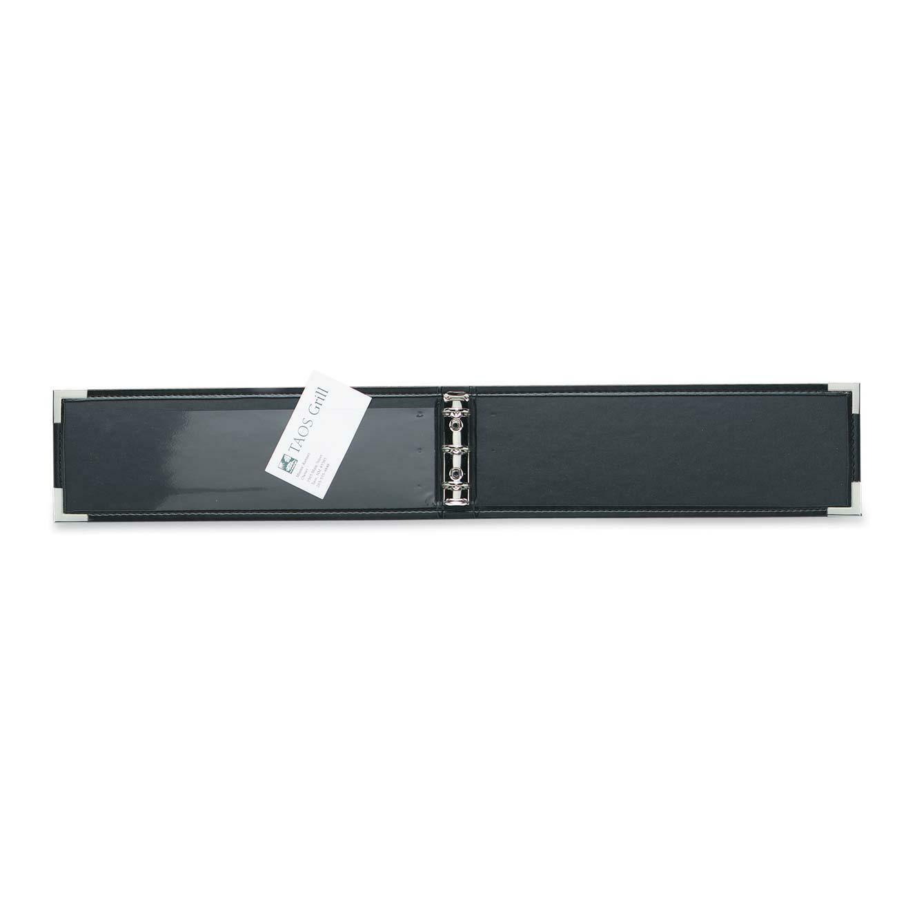 Davis Group Cheque Size Binder Black