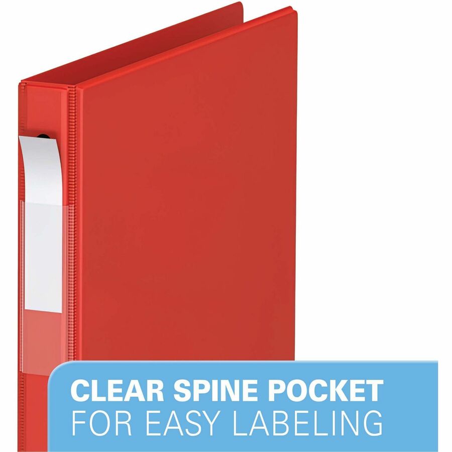 Davis Group Premium Economy, Round Ring, Binder, (Red, 5/8") - 230003