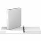 Davis Premium Economy, Angle D Ring, Binder, (White, 1")
