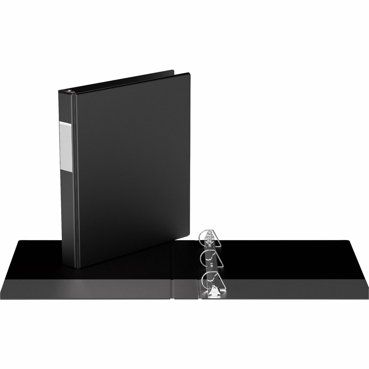 Davis Premium Economy, Angle D Ring, Binder, (Black, 1")