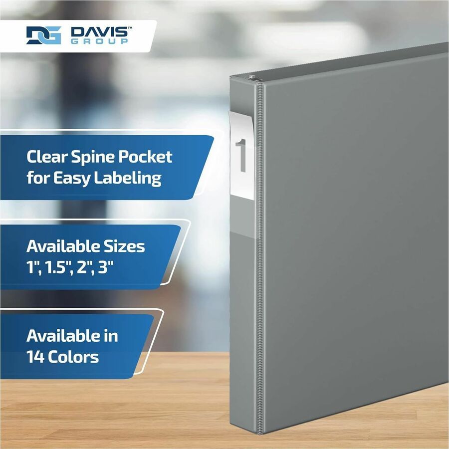 Davis Group Essential Angle D-Ring Binder - 230107