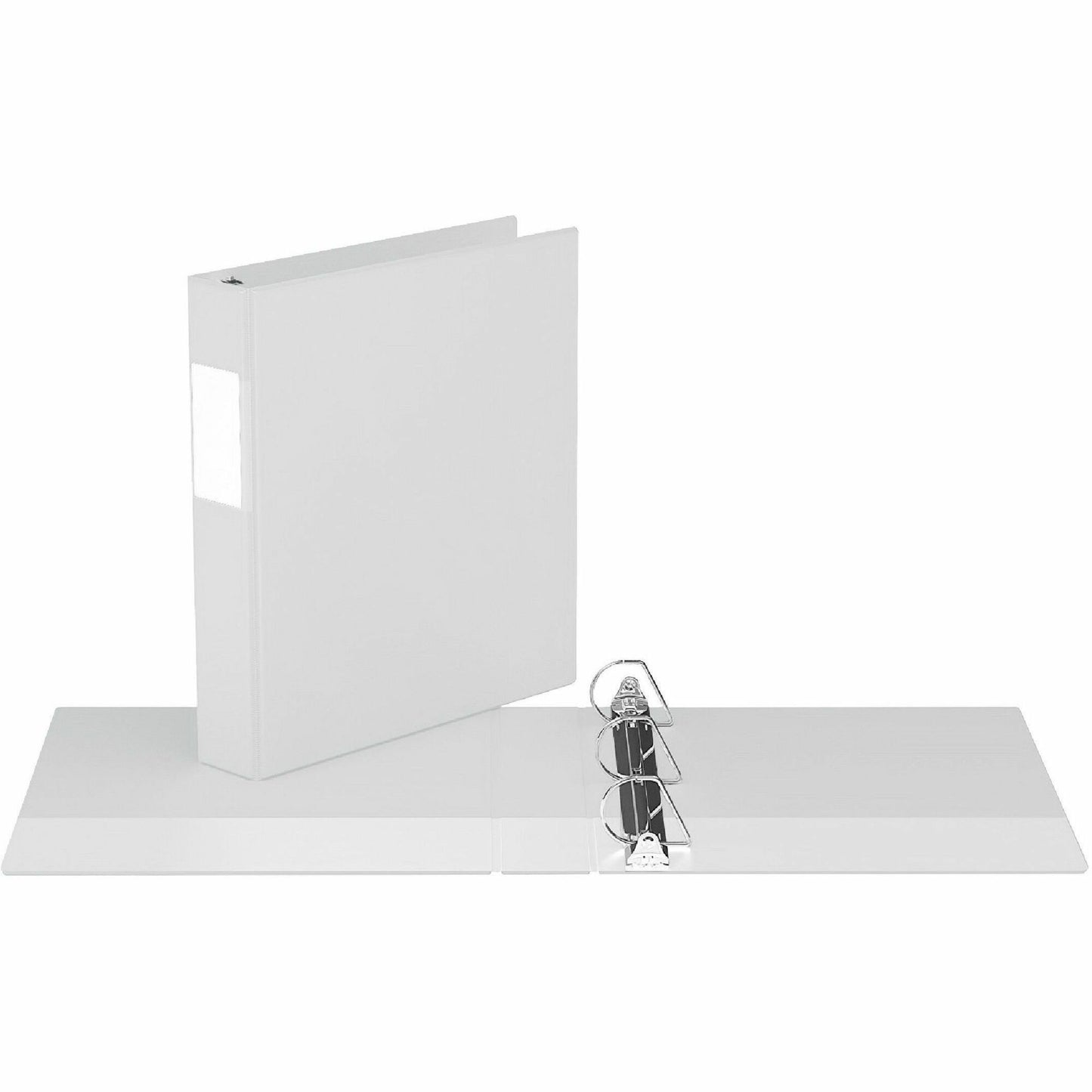 Davis Premium Economy, Angle D Ring, Binder, (White, 1.5")