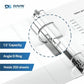 Davis Group Premium Economy, Angle D Ring, Binder, (White, 1.5") - 230200