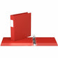 Davis Premium Economy, Angle D Ring, Binder, (Red, 1.5")