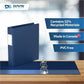 Davis Group Premium Economy, Angle D Ring, Binder, (Royal Blue, 1.5") - 230292