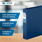 Davis Premium Economy, Angle D Ring, Binder, (Royal Blue, 1.5") - 230292