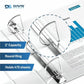 Davis Premium Economy, Angle D Ring, Binder, (White, 2") - 230400