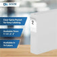Davis Premium Economy, Angle D Ring, Binder, (White, 2") - 230400
