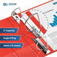 Davis Premium Economy, Angle D Ring, Binder, (Red, 2") - 230403