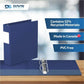 Davis Group Premium Economy, Angle D Ring, Binder, (Royal Blue, 2") - 230492