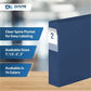 Davis Group Premium Economy, Angle D Ring, Binder, (Royal Blue, 2") - 230492
