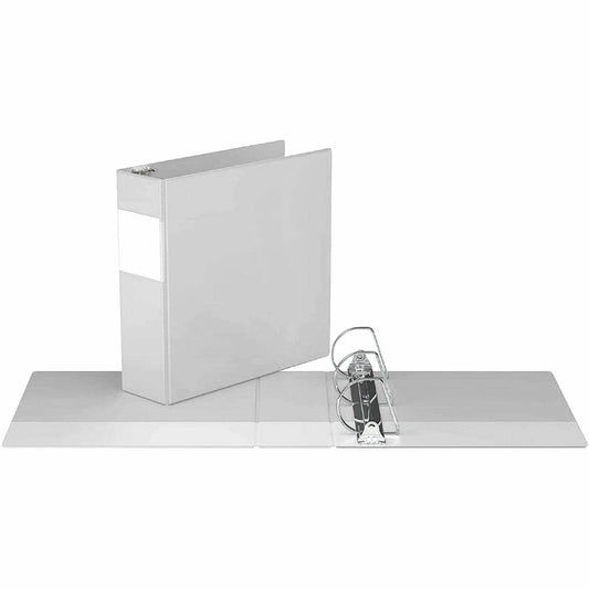 Davis Group Premium Economy, Angle D Ring, Binder, (White, 3")